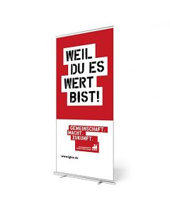 IGBCE-Tarif 2019 Roll-Up »Weil du es wert bist«