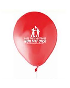 Luftballon Tarif, rot, Btl. a'100 St.